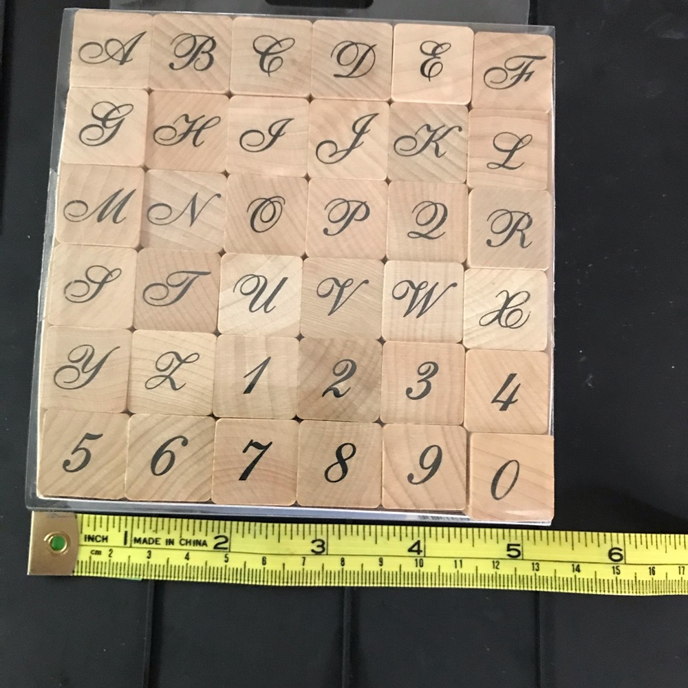 Alphabet and Number Set - Picture 3 of 4